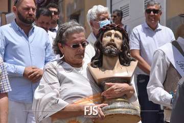 La Viña procesiona a su patrona en la despedida de sus fiestas patronales/Francisco Javier Santana y TA.